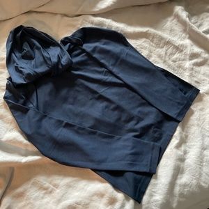 Lululemon Metal Vent Tech Long Sleeve Hoodie, Navy, Medium, EUC